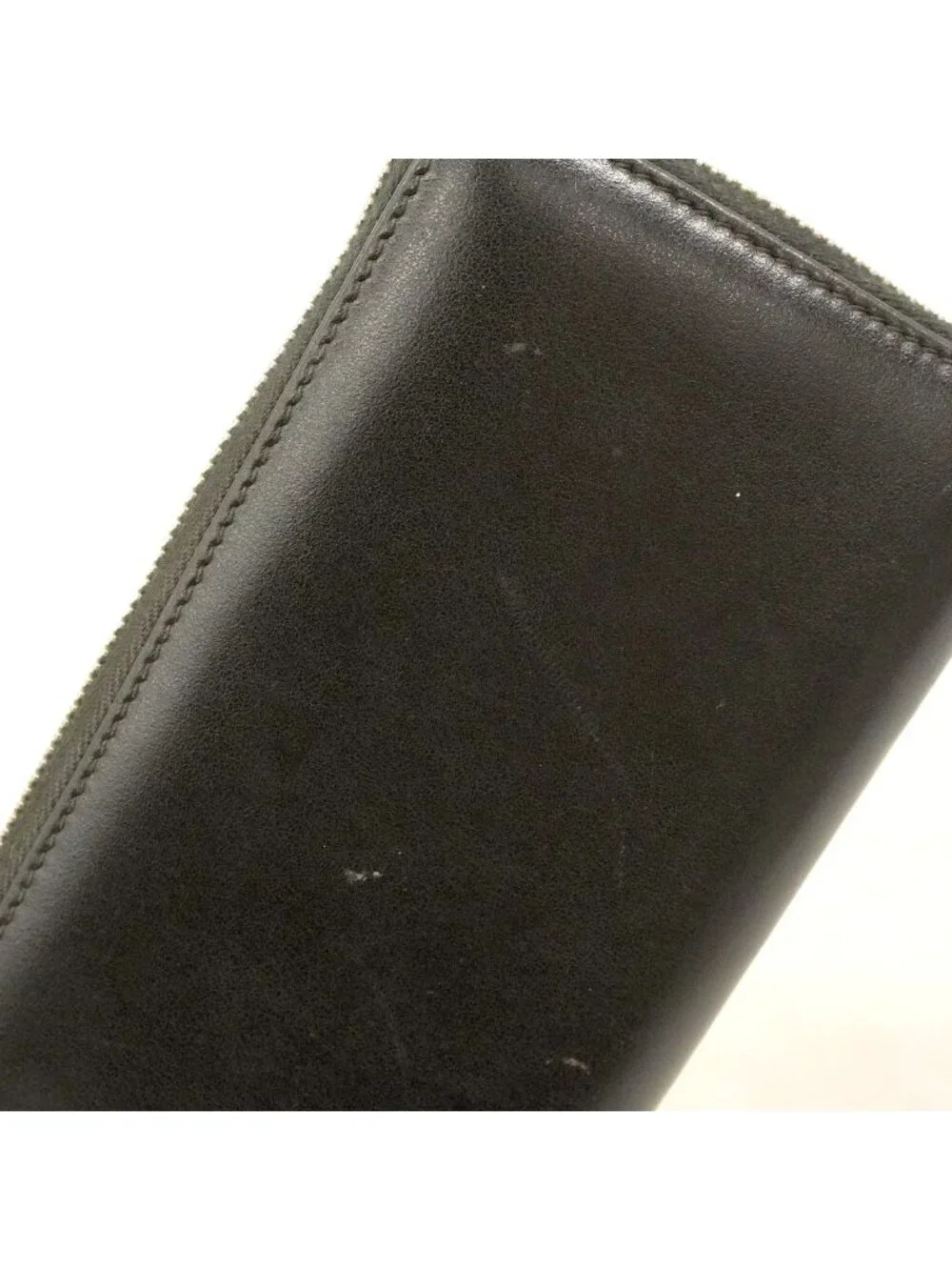 Gucci Wallet Blade Leather Black Silver